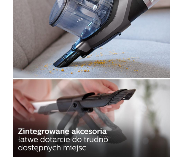 Philips Bezprzewodowy SpeedPro Max  pionowy FC6822/01 25V - 1386088 - zdjęcie 4